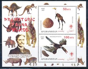 Mini Sheet, Dinosaurs, Cinderellas,  , Dinosaurs, Prehistorical Animals