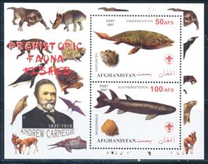 Mini Sheet, Dinosaurs, Cinderellas,  , Dinosaurs, Prehistorical Animals