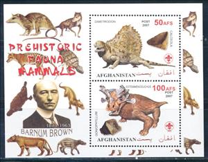 Mini Sheet, Dinosaurs, Cinderellas,  , Dinosaurs, Prehistorical Animals