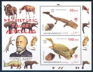 Mini Sheet, Dinosaurs, Cinderellas,  , Dinosaurs, Prehistorical Animals