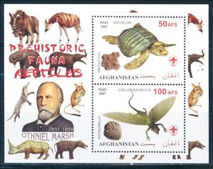 Mini Sheet, Dinosaurs, Cinderellas,  , Dinosaurs, Prehistorical Animals