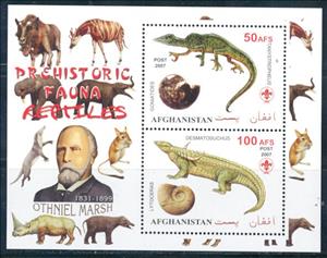 Mini Sheet, Dinosaurs, Cinderellas,  , Dinosaurs, Prehistorical Animals