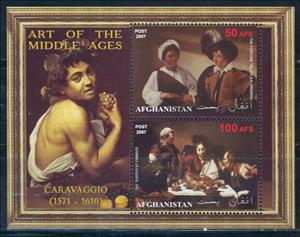 Mini Sheet, Paintings, Cinderellas,  , Painters, Paintings