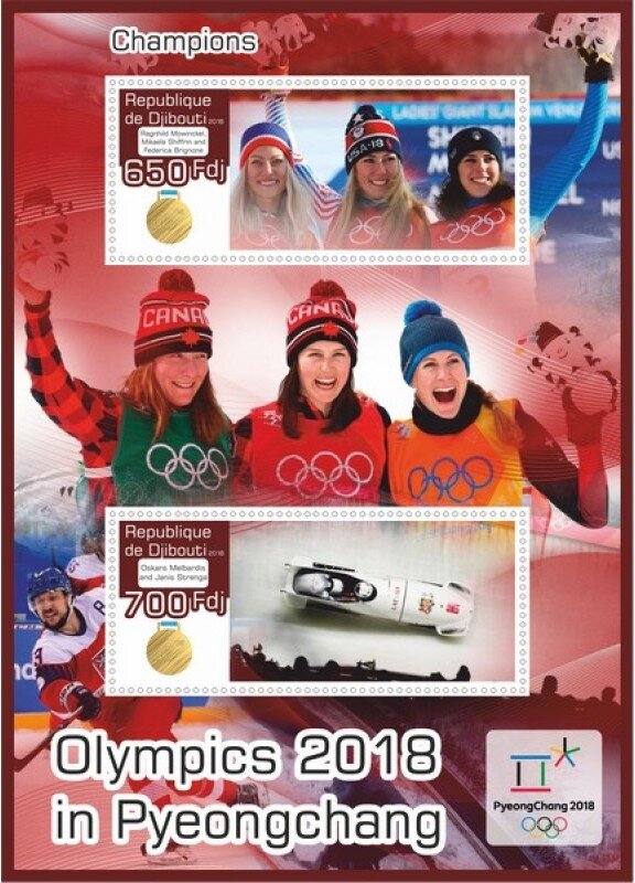 Sports Winter Olympics PyeongChang 2018 Champions
