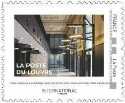 Louvre Post Office. Original Murals revealed.