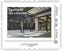 Louvre Post Office.. Industrial Metalliic Central Court