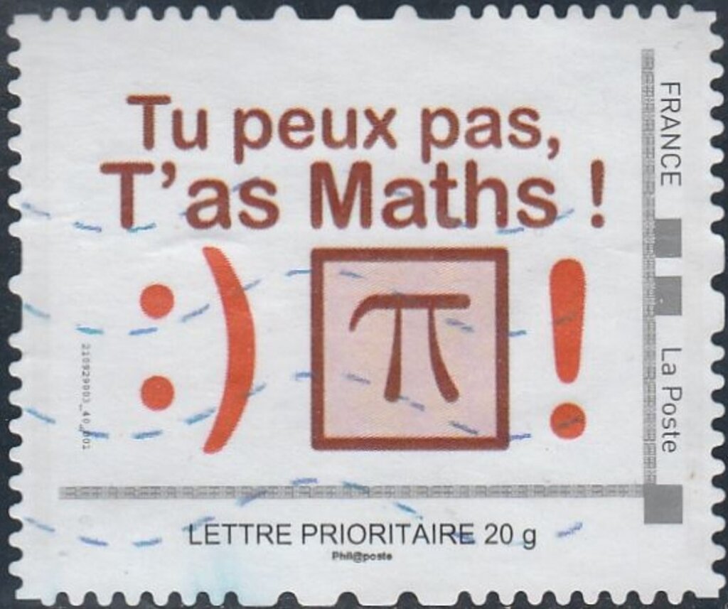 You cannot, You have maths,Tu peux pas, T'as maths