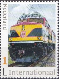 Stamp, Panama Railroad, Netherlands- Personalized stamps,  , Railways