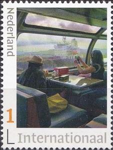 Stamp, Panama Railroad, Netherlands- Personalized stamps,  , Railways