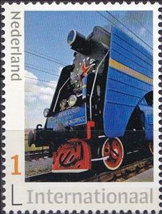 Stamp, Trans-Siberian Express, Netherlands- Personalized stamps,  , Railways