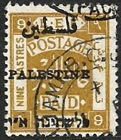 E.E.F. Postage Paid - Overprinted (10mm)