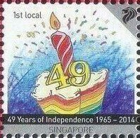 Stamp, I Am Singaporean, Singapore,  , Letters (Mail)
