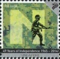 Stamp, I Am Singaporean, Singapore,  , Letters (Mail)