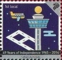 Stamp, I Am Singaporean, Singapore,  , Letters (Mail)