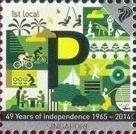 Stamp, I Am Singaporean, Singapore,  , Letters (Mail)