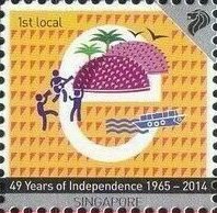 Stamp, I Am Singaporean, Singapore,  , Letters (Mail)