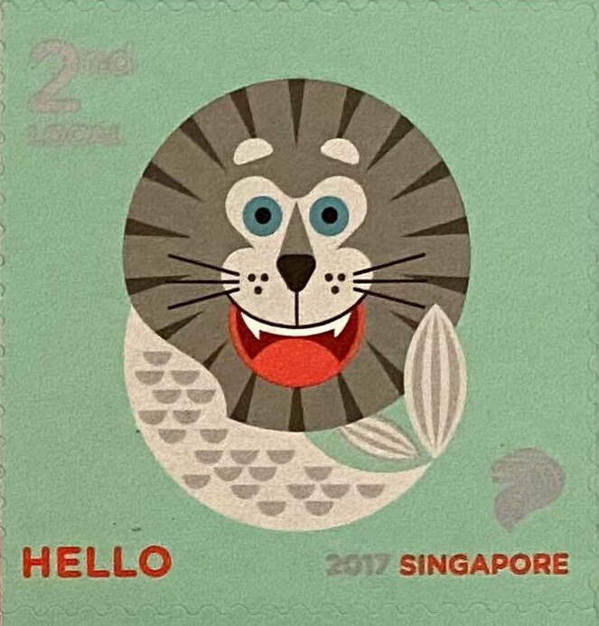 Merlion Hello Self Adhesive
