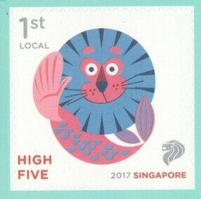 Merlion High Five Self Adhesive