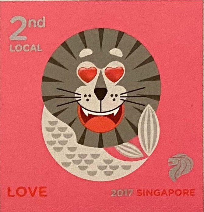 Merlion Love Self Adhesive