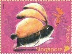 Stamp, Year of the Rabbit, Singapore,  , Animals (Fauna), Chinese New Year, Chinese Zodiac, Mammals, New Year, Stylized Animals, Zodiac