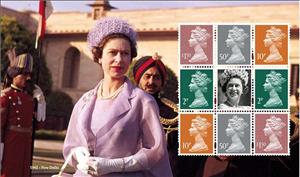 Booklet Pane, Platinum Jubilee of Queen Elizabeth II, United Kingdom of Great Britain & Northern Ireland,  , Famous People, Heads of State, Queens, Royalty