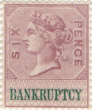 Queen Victoria Bankruptcy 6d