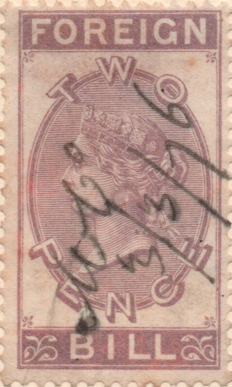Queen Victoria Foreign Bill 2d
