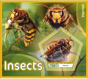 Souvenir Sheet, Fauna Insects, Cinderellas,  