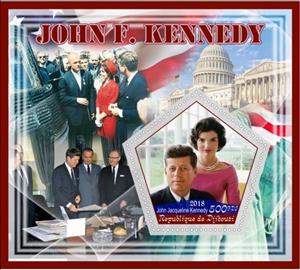 Souvenir Sheet, Great People John Kennedy I, Cinderellas,  