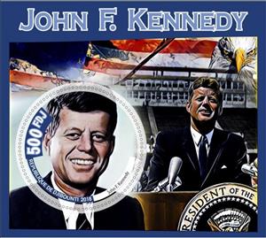 Souvenir Sheet, Great People John Kennedy III, Cinderellas,  