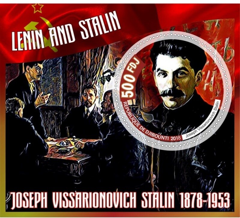 Great People Vladimir Lenin and Joseph Stalin