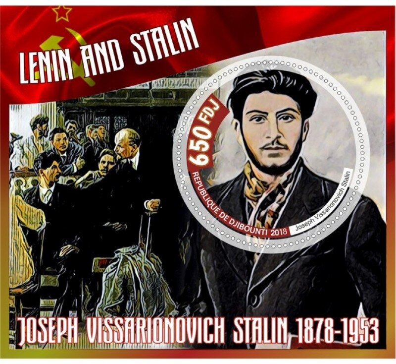 Great People Vladimir Lenin and Joseph Stalin