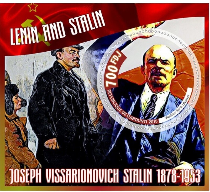 Great People Vladimir Lenin and Joseph Stalin