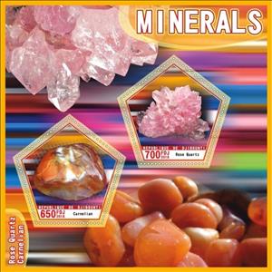 Mini Sheet, Minerals, Cinderellas,  , Minerals