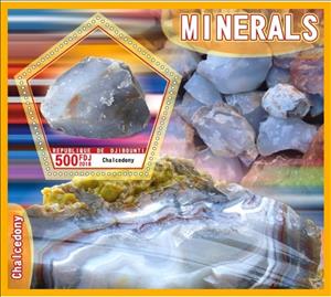 Souvenir Sheet, Minerals, Cinderellas,  , Minerals