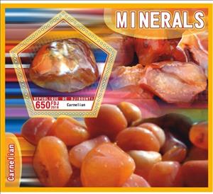 Souvenir Sheet, Minerals, Cinderellas,  , Minerals