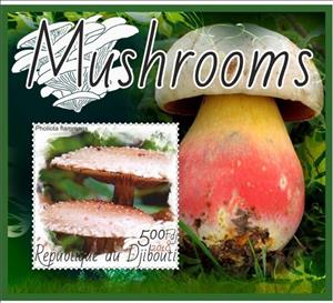 Souvenir Sheet, Mushrooms II, Cinderellas,  , Mushrooms