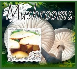 Souvenir Sheet, Mushrooms II, Cinderellas,  , Mushrooms