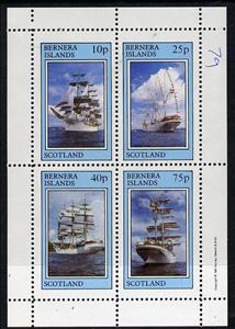 Mini Sheet, Ships, Cinderellas,  , Ships