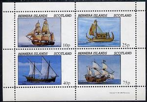 Mini Sheet, Ships, Cinderellas,  , Ships