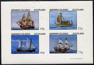 Mini Sheet, Ships, Cinderellas,  , Ships