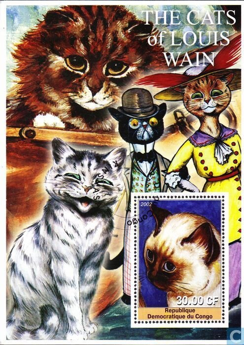 The cats of Louis Wain