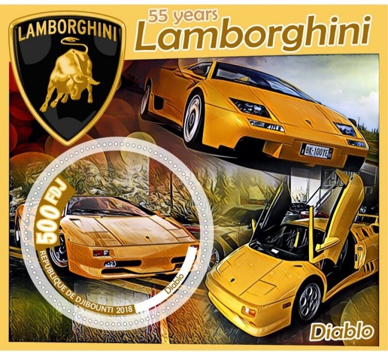 Transport 55 years Lamborghini