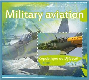 Souvenir Sheet, Transport Military aviation, Cinderellas,  , Aircraft, Aviation