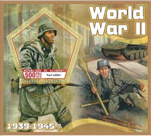 Souvenir Sheet, World War II, Cinderellas,  