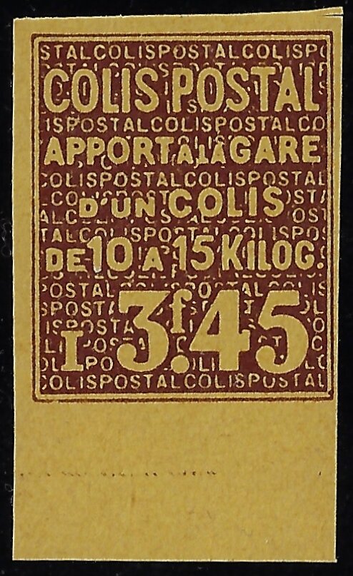 Colis-Postal, Apport à la gare de 10 à 15 kg