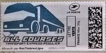 Stamp, All Courses, France- Personalized stamps,  , Transport, Trucks