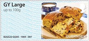 Stamp, Guernsey Gâche, Guernsey,  , Gastronomy