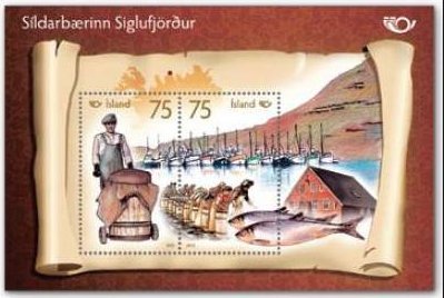 Souvenir Sheet of 2, Life by the Sea