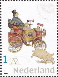 Stamp, Automobile, Netherlands- Personalized stamps,  , Cars
